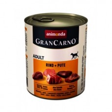 Animonda GranCarno Adult with Beef and Turkey - с говеждо и пуешко месо 400 гр.